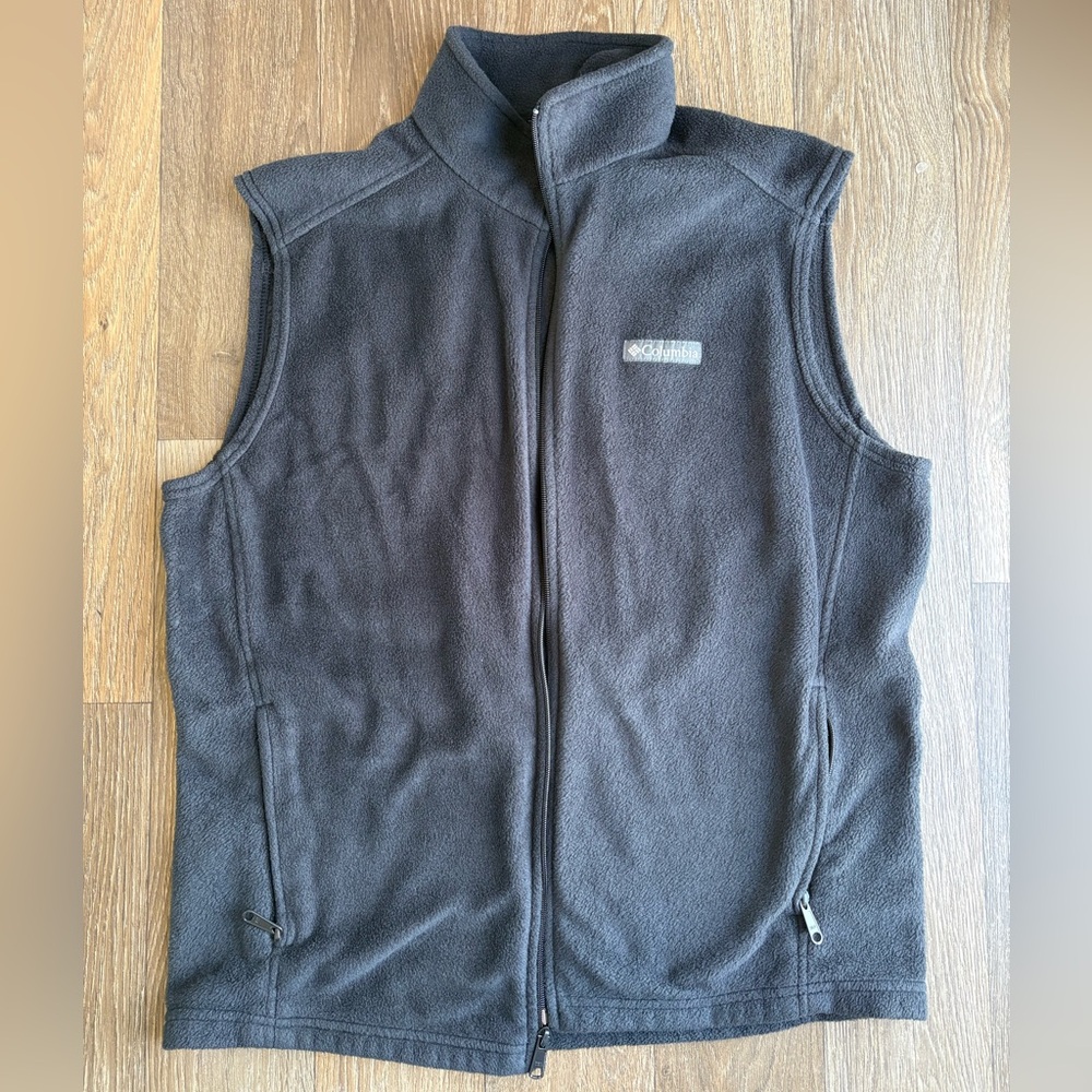 Columbia Charcoal Fleece Vest